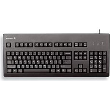 CHERRY G80-3000 laidinė mechaninė klaviatūra, ES išdėstymas (QWERTY), USB prievadas, tvirta, programuojami klavišai, MX Black jungikliai, juoda