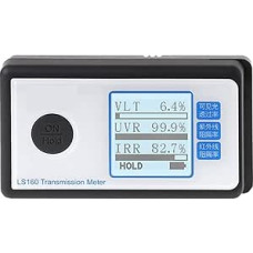 UV matuoklis 160 Nešiojamasis saulės plėvelės perdavimo matuoklis Langų atspalvis VLT UV slopinimas Greitas matavimo greitis