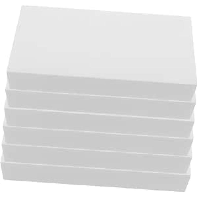 6vnt didelio tankio putų blokai stačiakampiai putų blokai Polistireninio putplasčio akmenys meno paveikslams elnias Pack DIY amatai 30 x 15 x 5 cm