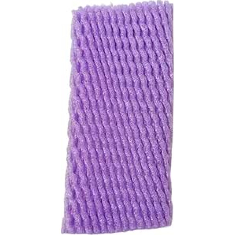Nuo susidūrimo apsaugantis elastinis storas transportavimo putų užvalkalas 14 x 7 cm violetinės spalvos