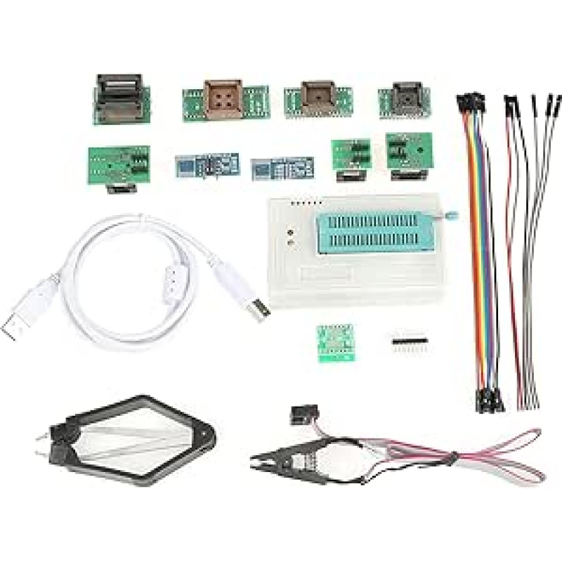 TL866II Universalus, Eeprom programatorius Plus EEPROM Flash 8051 AVR MCU GAL PIC su 10 adapterių