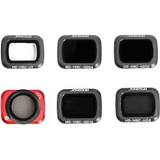 JONGSUN 6 pakuočių ND filtrų rinkinys (UV CPL ND8 ND16 ND32 ND64), suderinamas su DJI Mavic Air 2 dronu (nesuderinamas su AIR 2S)