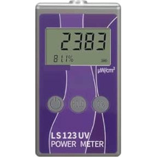 UV detektorius Nešiojamasis UV matuoklis LS123 matuoja ultravioletinės spinduliuotės galios intensyvumą ir spinduliavimo tankį, taip pat atmetimo koeficientą saulės šviesai matuoti