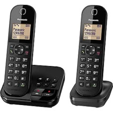 Panasonic KX-TGC 422GB cordless phone with answering machine and additional kit