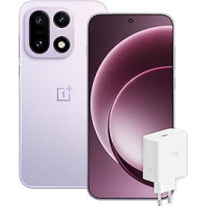 OnePlus 15 AI Smartphone 5G, 16GB RAM 512GB Memory, Snapdragon 8 Elite Gen5, 7300mAh Battery with 120W SuperVOOC Fast Charger, Triple 50MP Camera, 4K 120FPS Dolby Vision Video, IP68, Ultra Violet
