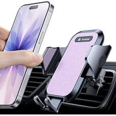 andobil Mobiliojo telefono laikiklis automobilio ventiliacijai [2026 naujausias ventiliacijos klipas] Automobilinis mobiliojo telefono laikiklis [100 % saugus sukibimas] 360° kampu pasukamas automobilinis laikiklis, skirtas iPhone 17 Pro Max Air 16 15 14 