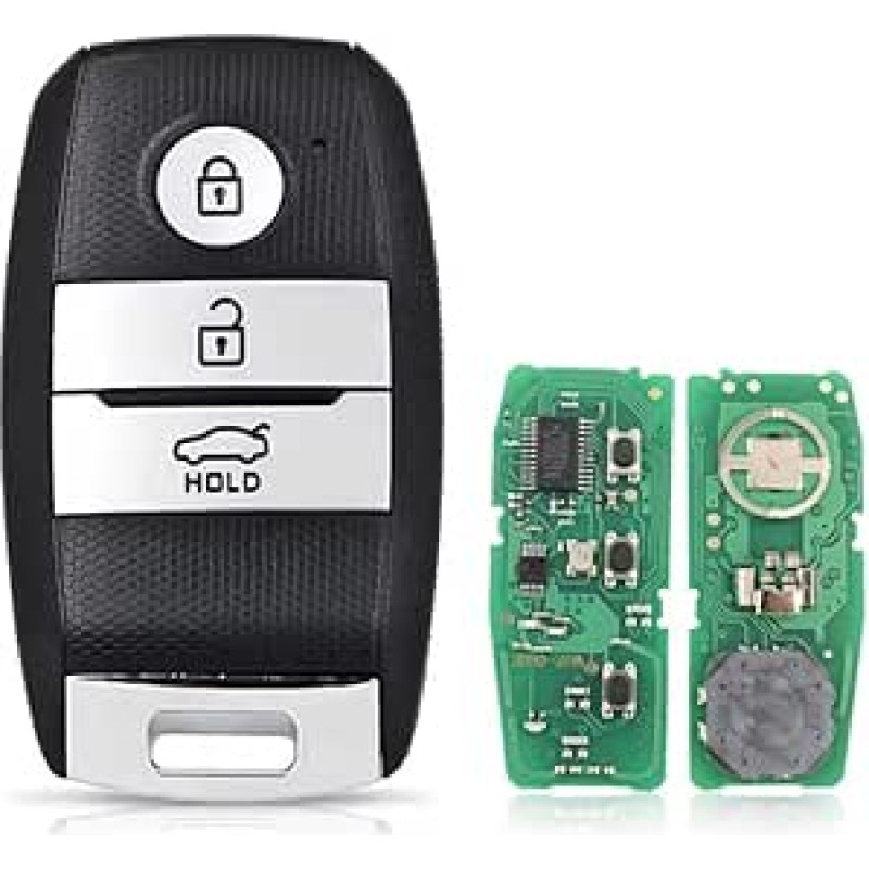 KIA K5, K4, KX3, Sportage, Sorento, KIA K5, K4, KX3, Sportage, Sorento 3 mygtukų nuotolinio valdymo raktas 433 MHz su ID46 mikroschema, P/N: 95440-3W600