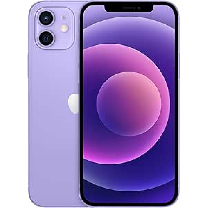Apple iPhone 12, 128GB, Purple - (Refurbished)