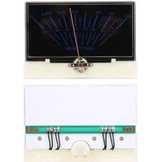 P-134-BGB-S0416 VU Meter, High Accuracy Pointer Power Amplifier Meter Pointer Power Amplifier DB Meter for Recording Studio
