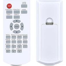 New N2QAYA000088 Replacement Remote Control Compatible with Panasonic Projector PT-VW340Z PT-VW530 PT-VW540 PT-VX420 PT-VX610 PT- VZ570 PT-VZ580 PT-VW530U PT-VX600 PT-VZ570