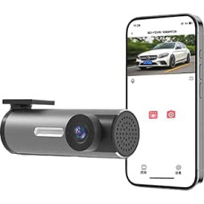 1080P Dash Cam, Front Camera Car with 32GB Card, Night Vision, WDR, 170° Wide Angle Mini Dash Cam with App, Front Camera Car