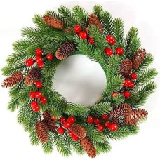 Weihnachtskranz Weihnachtsdekorationen Weihnachtsgirlande Weihnachten Fensterdekorationen