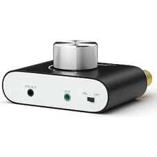 Nobsound TPA3221 Bluetooth Amplifier for Speakers: HiFi 100 W x 2 with Active Subwoofer Connection for Home Cinema and Car (NS-01G MAX)