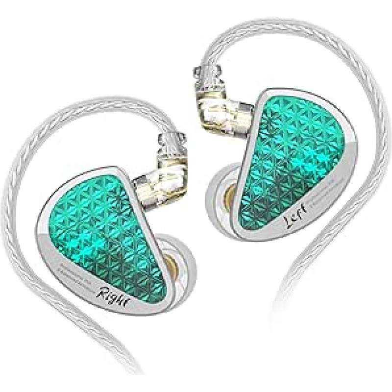 LINSOUL KZ AS16 Pro 16BA subalansuotų armatūrinių garsiakalbių ausinės 