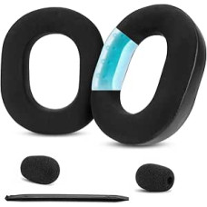 BlackShark V3 Pro Ersatz-Ohrpolster suderinamas su Razer BlackShark V3 Pro Gaming-Headset, Eisseide, hochdichter Memory-Schaum und Gel-Kühlpads (nėra skirtas V2/V3/V4 PRO)