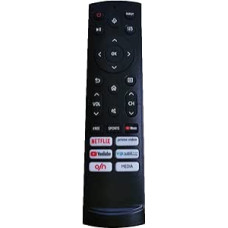 VINABTY ERF3F90H Replacement Voice Remote Control Suitable for 43A7GQ 43A70GQ 43A71GQCH 43A72GQCH 43A78GQNE 43A76GQ 43A77GQ 43A78GQ 43A79GQ 43A78GQCH 43A78GQCH 43A79GQCH 433A7GGQNE 43A7GQTUK