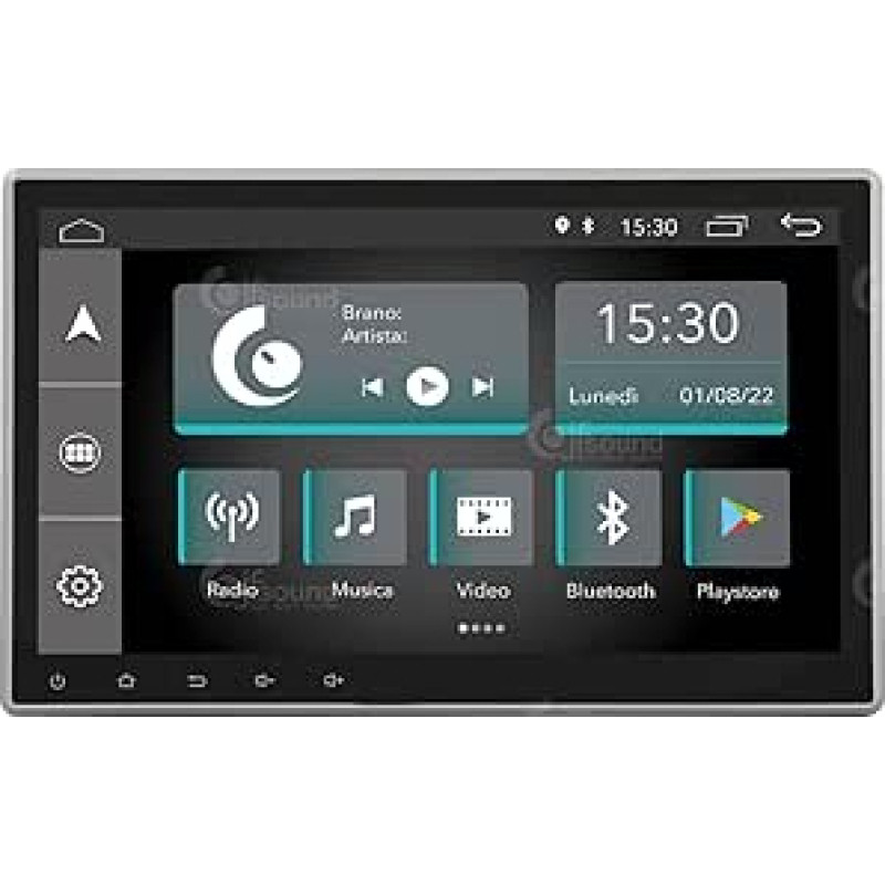 Universalus automobilinis radijas 1 DIN 