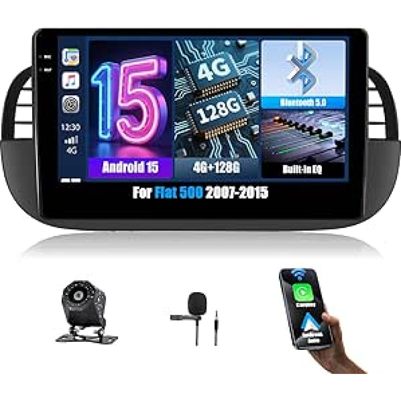 OiLiehu 4G + 128G Android automobilinis radijas 