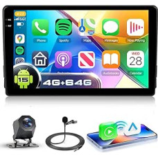 4G + 64G automobilinis radijas 