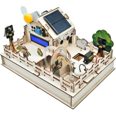 KEYESTUDIO IoT Control Smart Farm Starter Kit for Arduino ESP32, Electronic Programming Kit, Compatible with Arduino Scratch Online Tutorials, DIY Sensor Kit, STEM Educational Kit for Adults