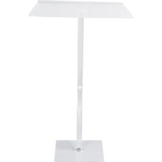 Acrylic Podium Stand Large Adjustable Modern Clear Presentation for Various Occasions