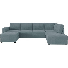Mirjan24 Ecksofa Wilma Premium, 2 Bettkasten und Schlaffunktion, Eckcouch Polsterecke Sofa Couch Couch Couchgarnitur Schlafsofa Bettsofa (Maya 11, Seite: Rechts)