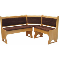 k koma Kampinis suolas su apmušalais Pušies mediena Alksnio spalva su paminkštinimu Medžio masyvas Ruda (100 x 200)