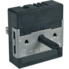 Electrolux AEG 140013340017 EGO 50.85071.000 Viryklės jungiklis Dviejų grandinių energijos reguliatorius pagal laikrodžio rodyklę 240 V kaitlentė Tinka Alno Husqvarna Zanker Voss Progress