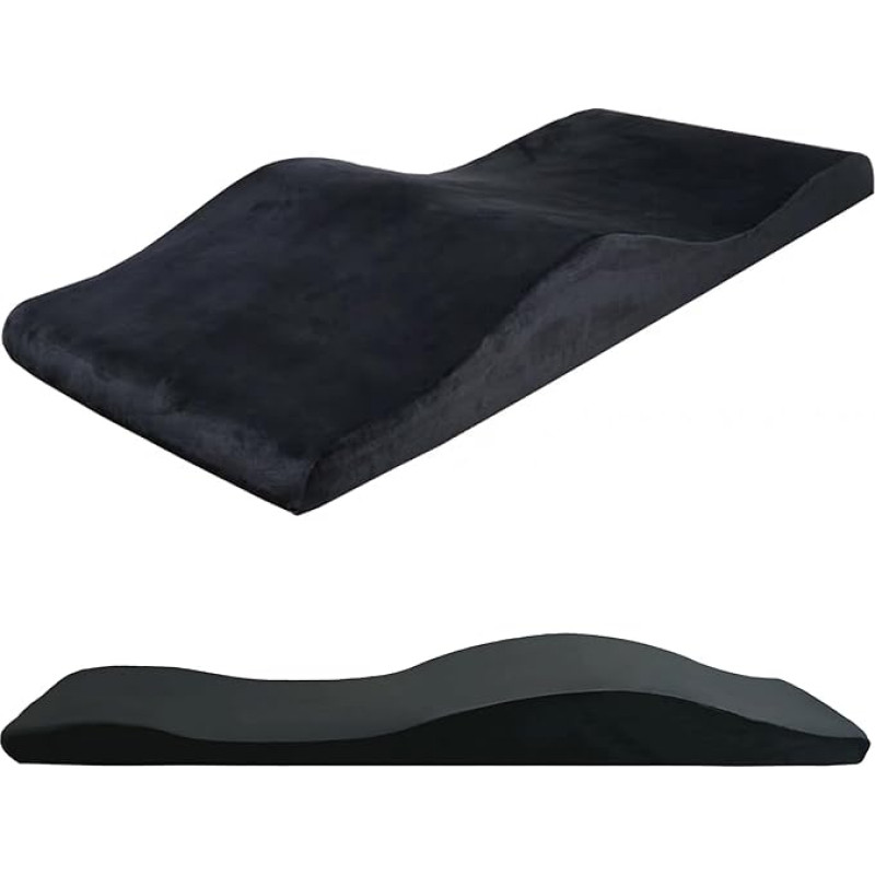 Blakstienų lovos čiužinys, putplasčio blakstienų lovos viršutinė dalis, ergonomiškas išlenktas blakstienų čiužinys SPA masažui ir grožio salonui