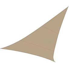 PEREL 3.6 x 3.6 x 3.6 m Triangle Water-Permeable Shade Sail - Champagne