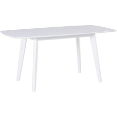 Beliani Sanford Modern Dining Room Table MDF 80 x 160 cm White