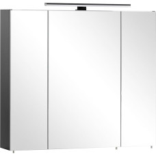 Schildmeyer Malte 155781 Mirror Cabinet Matt Black 80 x 16 x 74.4 cm