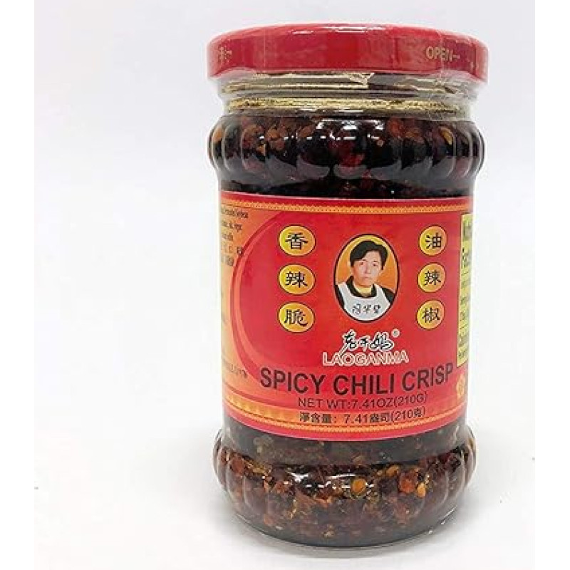 Lao Gan Ma traškios aitriosios paprikos aliejuje 210 g