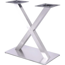 Stainless Steel X Table Base Table Frame Table Legs Table Runners DIY Frame Height 70 cm