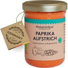Histaminikus Pepper Spread, 180g Organic Bread Spread, No Artificial Flavours, Colourings and Preservatives, Gluten Free and Low Histamine