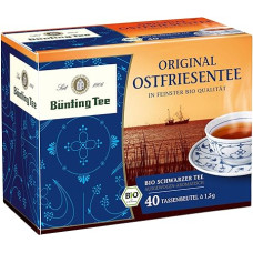 Bünting Tea Original East Frisian Tea - Juodoji arbata - 40 arbatos maišelių