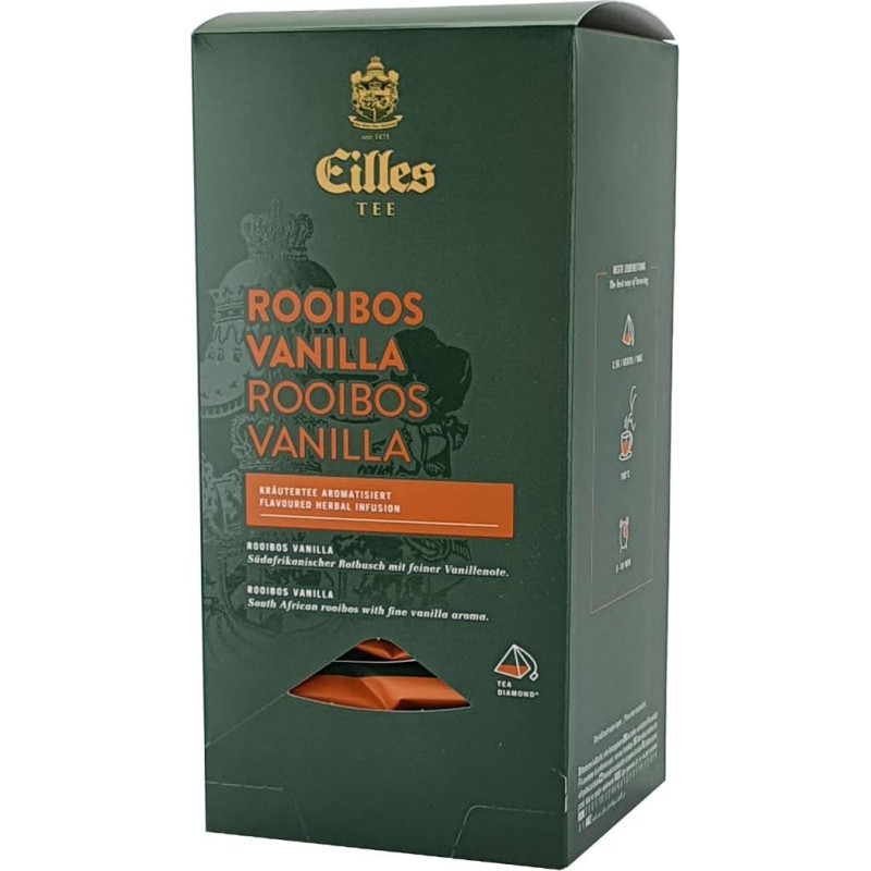 EILLES World Luxury Selection Rooibos Vanilla 20 x 2,5 g individualiai supakuota