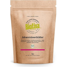 Ekologiška serbentų lapų arbata 100 g - lotynų Ribes Nigrum - sertifikuota ir kontroliuojama Vokietijoje Biotiva