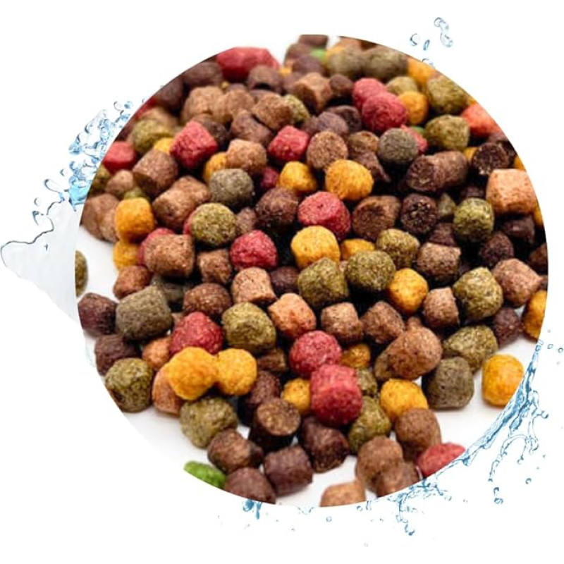 KOIFUTTER 6 mm Special Mix Feed 8 varieties (10Liter