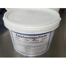 Klaassen Salt Herring Fillets in Bucket, 1500 g
