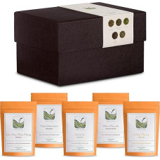Arbatos dovanų dėžutė arbatos mėgėjams - Premium Selection Loose Leaf Teas - Dovanos arbatos dėžutė - Dovanų rinkinys Dovanų krepšelis Arbata