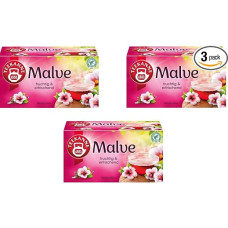 Teekanne Mallow, 20 Tea Bags, Pack of 3 (3 x 40 g)