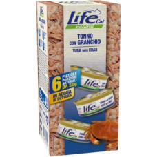 LIFE Cat Multibox Tonno E Granchio 6 x 50 g
