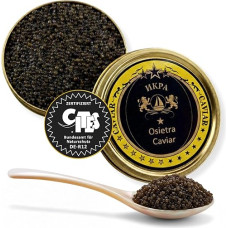 Sepehr Dad Osietra Caviar Select | Nemokama perlamutrinė šaukštelė | Veisimas ES | 500 g