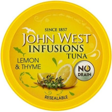 John West Thunfisch Zitrono ir timijano infuzijos 80 G (2 pakuotės)
