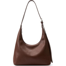 KALIDI Moterų rankinė per petį krepšys PU odos Tote Bag derliaus Hobo krepšys su reguliuojamu dirželiu darbui mokykloje Shopper atsitiktinis kasdien