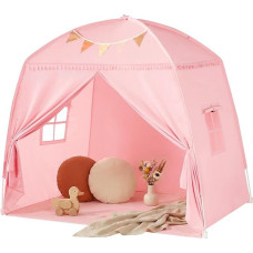 Magic Large Castle Play Tent for Kids - Indoor and Outdoor Playhouse, Easy Set Up in 2 Minutes, Spacious for Boys and Girls (Pink)