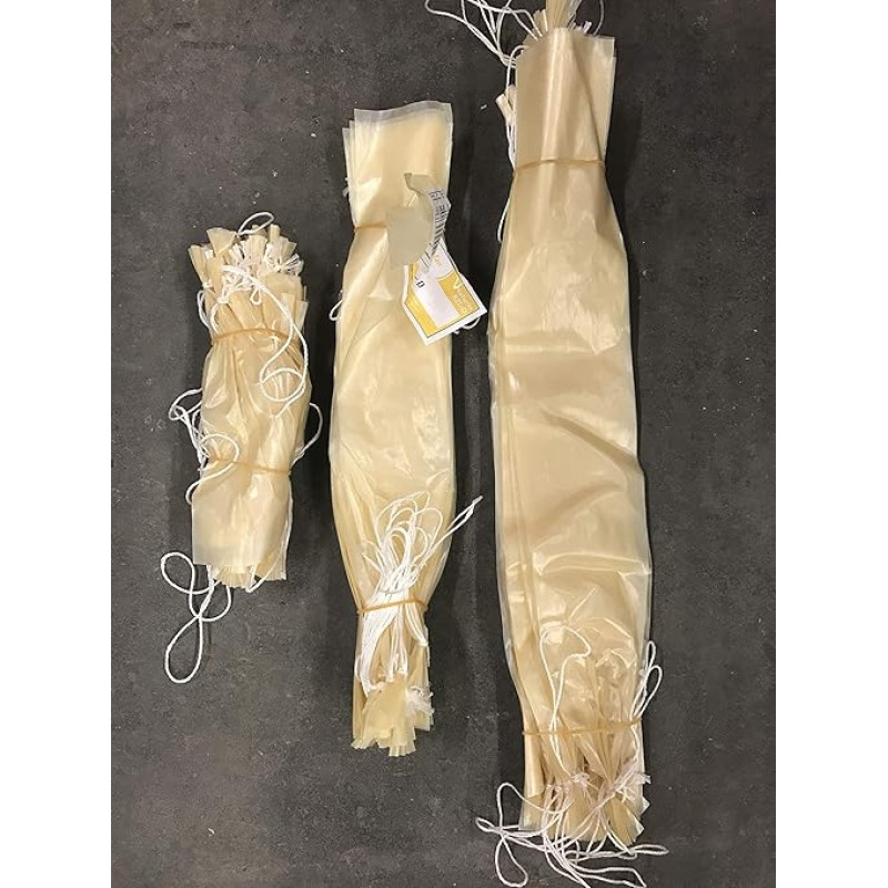Naturin R2 Salamid Arm, įvairaus dydžio žalios dešros žarnos, 25 vnt., tinklinės žarnos (50/40)