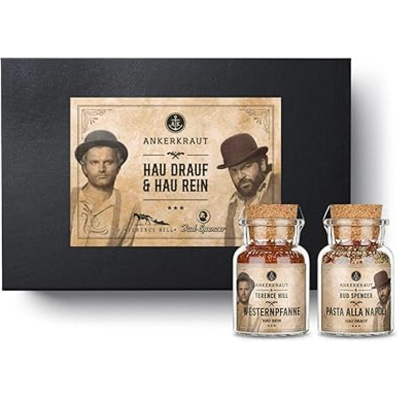 Ankerkraut Bud Spencer & Terence Hill dovanų dėžutė su vakarietiška keptuve ir 