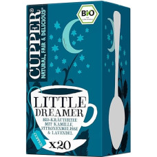 Cupper Organic Herbal Tea with Chamomile, Lemon Balm and Lavender, Pack of 20, 30g
